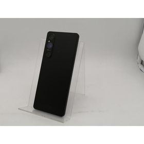 【中古】SONY au 【SIMフリー】 Xperia 1 V ブラック 12GB 256GB SOG10【なんば】保証期間１ヶ月【ランクB】
