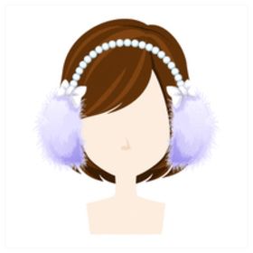 ガルショ GREE【ファーリボンイヤマフ】 | ガルショのアイテム、RMTの販売・買取一覧