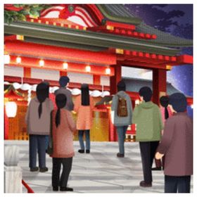 ガルショ GREE【初詣の境内】 | ガルショのアイテム、RMTの販売・買取一覧