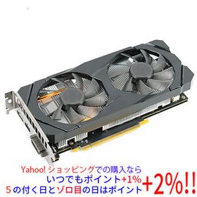 【中古】玄人志向グラボ GF-GTX1660Ti-E6GB/DF PCIExp 6GB
