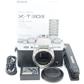 ★新品級★ FUJIFILM フジフイルム X-T30 II ボディ シルバー(ミラーレス一眼)