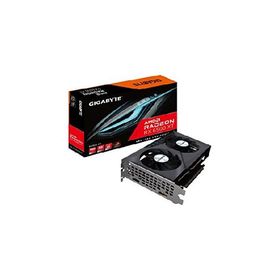 GIGABYTE Radeon RX 6500 XT Eagle 4G グラフィックスカード、WINDFORCE 2X 冷却システム、4GB 64ビットGDDR6、GV-R65XTEAGLE-4GD ビデオカード。_並行輸入