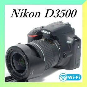 ✨Nikon D3500✨ショット数極少✨初心者向け✨Wi-Fi転送✨一眼レフ✨