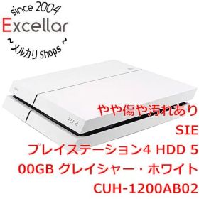 [bn:0] SONY プレイステーション4 500GB ホワイト CUH-1200AB02 本体のみ