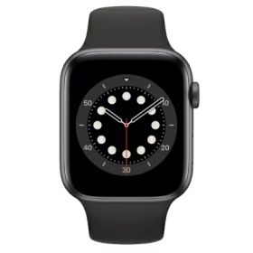 Apple Apple Watch Series6 44mm GPS+Cellularモデル MG2E3J/A A2376【スペースグレイアルミニウムケース/ブラックスポーツバンド】 [中古] 【当社3ヶ月間保証】 イオシス