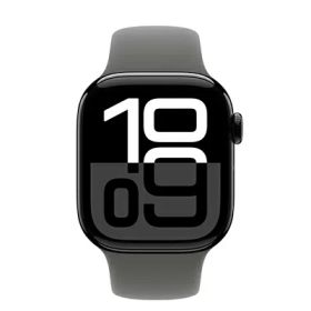 Apple Apple Watch Series10 42mm GPSモデル MWWX3J/A+MXLG3FE/A A2997【ジェットブラックアルミニウムケース/ストーングレイスポーツバンド】 [未使用] 【当社6ヶ月保証】 イオシス