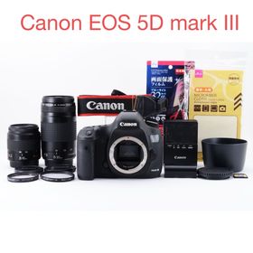キヤノン(Canon)の Canon EOS 5D mark III標準&望遠ダブルレンズセット(デジタル一眼)