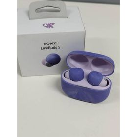 【未使用に近い】SONY LinkBuds S/WF-LS900N/YY2950/ワイヤレスイヤホン/バイオレット