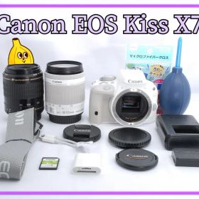 【❤ホワイト43❤】Canon EOS Kiss X7 ダブルレンズセット