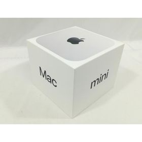 【未使用】Apple Mac mini M4(CPU:10C/GPU:10C) 16GB/256GB シルバー MU9D3J/A (M4・2024)【大阪本店】保証期間３ヶ月
