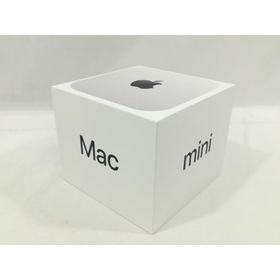 【未使用】Apple Mac mini M4(CPU:10C/GPU:10C) 16GB/256GB シルバー MU9D3J/A (M4・2024)【大阪本店】保証期間３ヶ月