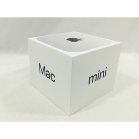 【未使用】Apple Mac mini M4(CPU:10C/GPU:10C) 16GB/256GB シルバー MU9D3J/A (M4・2024)【大阪本店】保証期間３ヶ月