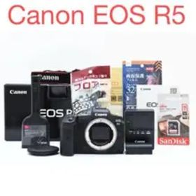 付属品付き ミラーレス一眼カメラCanon EOS R5 ボディー EOS R5
