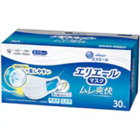 エリエール エリエールマスク ムレ爽快 ふつうサイズ 30枚