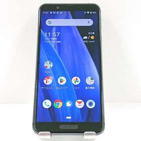AQUOS sense3 SHV45 au ブラック c15888