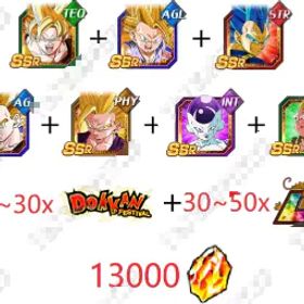 [IOS] 7倍 SSR |13000 龍石 |30-50倍 LR |20-30倍DFE