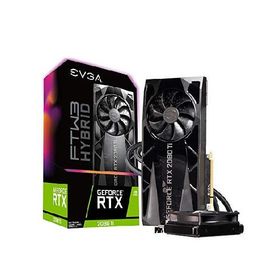 EVGA GeForce RTX 2080 Ti FTW3 ウルトラハイブリッドゲーム、11GB GDDR6、RGB LED ＆ iCX2テクノロジー - 9 感熱センサーグラフィックカード 11G-P4-2_並行輸入