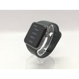 【中古】Apple Apple Watch Series3 38mm GPS スペースグレイアルミニウム/ブラックスポーツバンド MTF02J/A【津田沼】保証期間１ヶ月【ランクC】