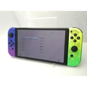 【中古】Nintendo Switch 本体 (有機ELモデル) HEG-S-KCAAA スプラトゥーン3エディション【千葉】保証期間１ヶ月【ランクA】