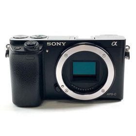 ソニー SONY α6000 ボディ ILCE-6000 B ブラック デジタル ミラーレス 一眼カメラ 中古