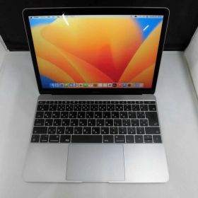 【欠品有り】 アップル Apple MacBook 12インチ 2017年モデル スペースグレイ MNYF2J/A 【中古】