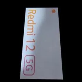 Redmi 12 5G 本体 ブラック