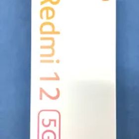 【新品・未使用】SIMフリー Xiaomi Redmi 12 5G XIG03 ポーラーシルバー