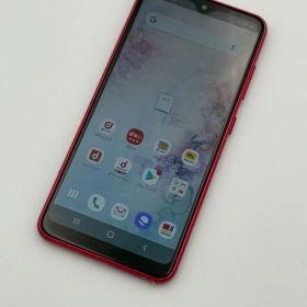 docomo Galaxy A20 SC-02M レッド 赤 SIMロック解除済み
