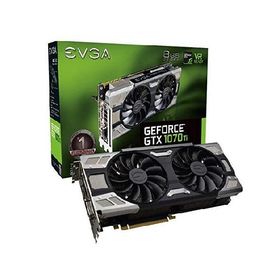 EVGA GeForce GTX 1070 Ti FTW ULTRA SILENT GAMING, 8GB GDDR5, ACX 3.0 ＆ RGB LED Graphics Card 08G-P4-6678-KR (Renewed)_並行輸入