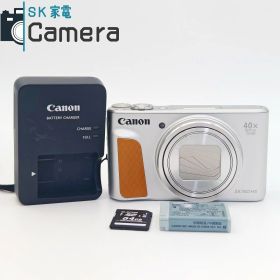 【中古】 Canon PowerShot SX740 HS キャノン パワーショット コンパクトデジタルカメラ 電池 SD64GB 付 美品
