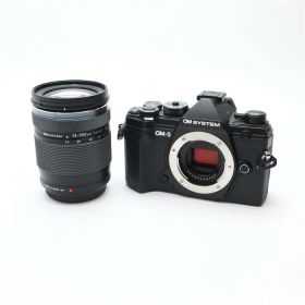 【中古】 《良品》 OM SYSTEM OM-5 14-150mm II レンズキット ブラック【SDカードスロットカバー部品交換/各部点検済】 [ デジタルカメラ ]