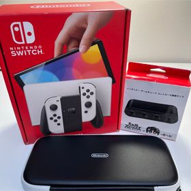 ニンテンドースイッチ(Nintendo Switch)の【美品】Nintendo Switch 有機ELモデル ＋おまけ付き(家庭用ゲーム機本体)