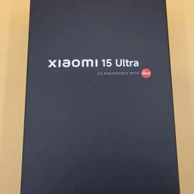 Xiaomi 15 Ultra ブラック 16GB/512GB