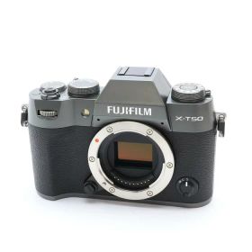 【中古】 《良品》 FUJIFILM X-T50 ボディ チャコールシルバー [ デジタルカメラ ]