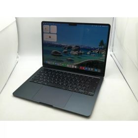 【中古】Apple MacBook Air 13インチ M3(CPU:8C/GPU:8C) 8GB/256GB ミッドナイト MRXV3J/A (13インチ, M3, 2024)【OSU301】保証期間1ヶ月【ランクA】