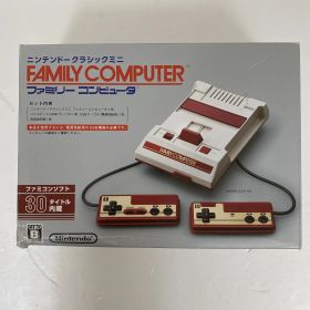 【ほぼ新品】ニンテンドークラシックミニ ファミリーコンピュータ（CLV-101）箱一部損傷