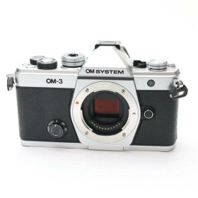 【中古】 《美品》 OM SYSTEM OM-3 ボディ シルバー【ファインダー内清掃/各部点検済】 [ デジタルカメラ ]