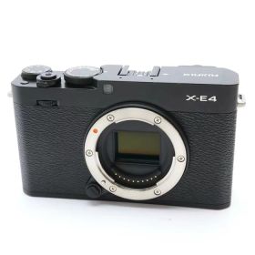 【中古】 《並品》 FUJIFILM X-E4 ボディ ブラック【底カバー部品交換/各部点検済】 [ デジタルカメラ ]