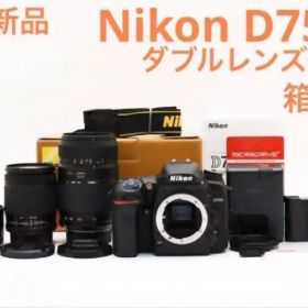 Nikon D7500 ダブルレンズキット 箱付き