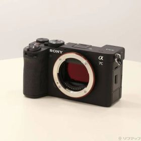 〔中古品〕 α7C II ボディ ブラック ILCE-7CM2【262】