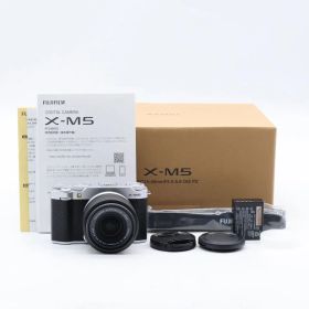 【ショット数662】FUJIFILM X-M5 レンズキット XF15-45mm シルバー
