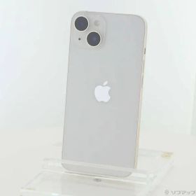 〔中古品〕 iPhone14 128GB スターライト MPUQ3J／A SIMフリー【349】