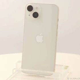 〔中古品〕 iPhone14 128GB スターライト MPUQ3J／A SIMフリー【344】