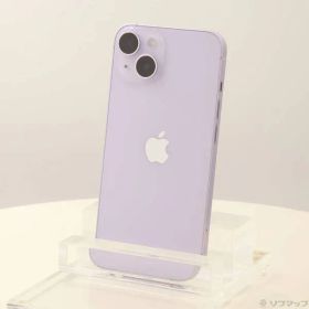 〔中古品〕 iPhone14 128GB パープル MPUY3J／A SIMフリー【348】