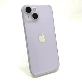 iPhone 14 128GB パープル SIMフリー 白ロム 動作確認済 80%【全額返金保証】【最速発送】
