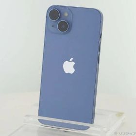 〔中古品〕 iPhone14 128GB ブルー MPVJ3J／A SIMフリー【349】