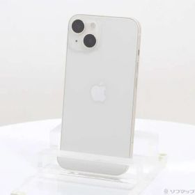 〔中古品〕 iPhone14 128GB スターライト MPUQ3J／A SIMフリー【377】