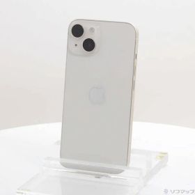 〔中古品〕 iPhone14 128GB スターライト MPUQ3J／A SIMフリー【305】