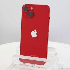 〔中古品〕 iPhone14 128GB プロダクトレッド MPV93J／A SIMフリー【258】
