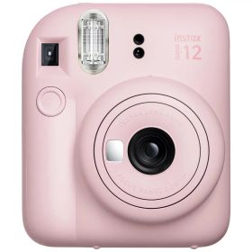 【12月15日24H限定★エントリーで全商品P10倍！】FUJIFILM＜富士フイルム＞ チェキカメラ instax mini12 ブロッサムピンク INSTAX mini12 PINK インスタントカメラ チェキ カメラ 簡単 明るい レンズ セルフィー 接写 桃色